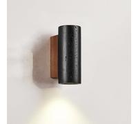 Nordic Simple Background Wall Stone Wall Sconce Natural Black Travertine Minimalist Wall Lamp E27 Indoor Home Use Wall Decor Lamp for Living Room Corridor Staircase Lighting Made in China