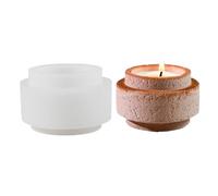 Nordic Simple Designs Silicone Holder Molds Cup Suitable for Hand-Making Concrete Cylinder Craft Cement Cylinder Mold