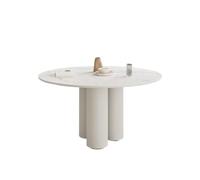Nordic Sintered Stone Dining Table - Modern Creative Design for Kitchen & Living Room Simple & Elegant Furniture Solution & Stylish Home Decor