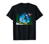 Nordic Skier Finds Remote Trails No Downhill Knows Secret T-Shirt