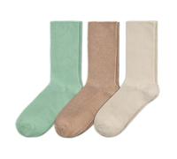 NORDIC Socks Merino Wool Everyday Sensitive Socks for Women & Men, 3-Pack Crew Socks, Colorful, Unisex, Non-Binding Socks, Anti-Blister, Moisture-Wicking (UK, Alpha, XL, XXL, Regular, Regular, Earth)
