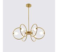 Nordic Sputnik Chandelier 8 Lights Adjustable Pendant Lighting Fixture Ceiling Light Fixture for Bedroom Livingroom Dinning Room,6 Lights