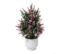 Nordic Style Artificial Lavender Bonsai, 30cm Fake Potted Plant for Home | Realistic Plastic Lavender, 30cm Compact Size, Minimalist Nordic Style, Low Maintenance For Home Office Tabletops