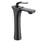 Nordic Style Bathroom Basin Faucet - All Copper Hot and Cold Mixer Water Tap, Brushed Finish for Modern Toilets