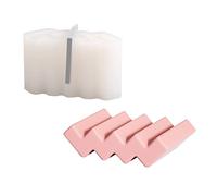 Nordic Style Cement Soap Dish Silicone Mould Decorative Modern Bathroom Soap Tray Mold