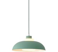 Nordic Style Colorful Light Fixture Modern Kitchen Light Simple Bar Counter Lamp Modern E27 Ceiling Chandelier for Restaurant Dining Room Table Entrance Laundry Room/Green/17.7"/45Cm