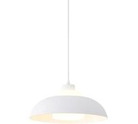 Nordic Style Colorful Light Fixture Modern Kitchen Light Simple Bar Counter Lamp Modern E27 Ceiling Chandelier for Restaurant Dining Room Table Entrance Laundry Room/White/13.7"/35Cm