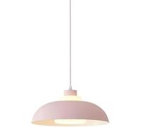 Nordic Style Colorful Light Fixture Modern Kitchen Light Simple Bar Counter Lamp Modern E27 Ceiling Chandelier for Restaurant Dining Room Table Entrance Laundry Room/Pink/15.7"/40Cm