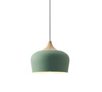 Nordic Style Creative Pendant Lamp Elegant Hanging Lights LED Bohemian Chaner with Wooden Handle Scandinavian Lighting Fixture for Living Room Kitchen Hallway