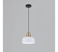 Nordic Style E27 Single-Head Hanging Lamp Iron Mac Pendant Lighting Height Adjustable For Kitchen Island Dining Room Bedroom Chaner