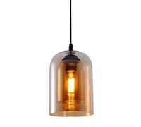 Nordic -Style Glass Chandeliers, Creative Personality Pendant Lamp Lampshade, Flush Mountain Sucks Pendant Light, E27 Base Single Hanging Light, Restaurant Balcony Decorative Lighting Fixture