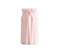 Nordic Style Imitation Plastic Flower Pot Origami Plastic Vase Bottle Home Decoration(Style 1)