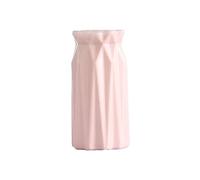 Nordic Style Imitation Plastic Flower Pot Origami Plastic Vase Bottle Home Decoration(Style 1) Flower Pot