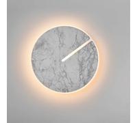 Nordic Style Indoor with Iron Art and Acrylic Rock Panel, Wall-Mounted Light Source for Bedroom Background, Bedside Lighting, Modern Decorative Wall Sconce for Living Room and Study