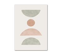 Nordic style minimal space element Abstract Curve Line Leaves Geometry Nordic Posters And Print Wall Art Canvas Painting Wall Pictures