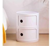 Nordic Style Nightstand with Drawers - Modern Bedside Table for Bedroom Minimalist Design Convenient Storage Chic Decor for Home Interiors