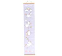 Nordic Style Oil Painting Height Ruler for Boys and Girls Wall-Hanging Growth Chart Adorable Design for Children's Room Accurate Height Measurement Tool