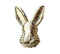 Nordic Style Rabbit Shape Cabinet Door Handle Cupboard Handles Drawer Pulls Decor Solid Brass Furniture Hardware Drawers Handles(Gold)
