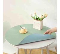 Nordic Style Round TableclothWipeable PVC Imitation Table Design Easy Cleanup Perfect for Di Kitchen and Home Decor StainResistant Durable and Stylish