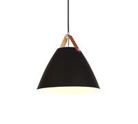 Nordic Style Single Head Ceiling Pendant Lamp, Creative Iron Hanging Light, Metal Lamp Shade, Lighting Fixture for Restaurant Cafe Decoration