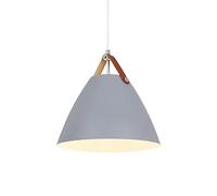 Nordic Style Single Head Ceiling Pendant Lamp, Creative Iron Hanging Light, Metal Lamp Shade, Lighting Fixture for Restaurant Cafe Decoration