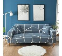 Nordic Style Stretch Sofa Covers High Elastic Armchair Slipcovers Modern Couch Protectors Antidirt Throws for Living Room Green 2Seater Furniture Decoration