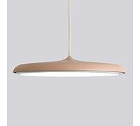Nordic Style UFO Shaped LED Metal Hanging Light - Modern Ceiling Pendant Lamp for Living Room and Bedroom