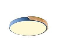 Nordic Style Ultra-Thin LED Round Ceiling Light, 3-Color Dimming Recessed Lighting for Modern Homes, Energy-Efficient Household Lighting Solutions