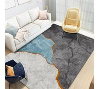 Nordic Style Velvet Crystal Area Rug Modern Simple Living Room Carpet Bedroom Floor Mat Center Table Blanket Office Rug 120 x 160 cm - Soft & Stylish Decor