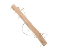 Nordic Style Wooden Wall Clothes Hook - Floating Hanger, Decorative Rack, Space-Saving Home Organizer