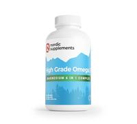 Nordic Supplements Omega 3 with Magnesium 6 in 1 Complex 180 Tablets