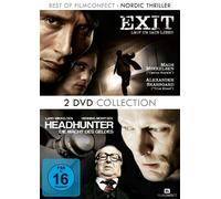 NORDIC THRILLER BOX: EXIT-LAUF UM DEIN LEBEN/HEADHUNTER DIE MACHT.. 2 DVD NEW