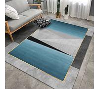 Nordic Velvet Crystal Area Rug Modern Living Room & Bedroom Carpet Simple Center Table Mat Office Floor Mat 80x160 cmSoft Elegant Design