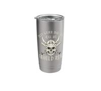 Nordic Viking: that Which Does Not Kill Me Should Run Stainless Steel Insulated Tumbler