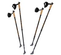 Nordic Walking poles set of 2 orange