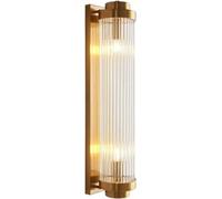 Nordic Wall Sconce - Sturdy E14 Glass Wall Lamp for Bedroom, Hallway, and Bathroom