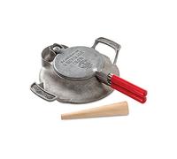 Nordic Ware 01540 Krumkake Iron, Aluminum, Silver