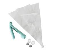 Nordic Ware 02110 E-Z Decorating Pen Plastic Icing Tool, Precise Control, Premium Baking Accessories for Cakes, Sea Glass, Mint