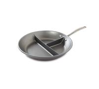 Nordic Ware 14621 Nordic Ware Divided Sauce Pan 3in1 Silver