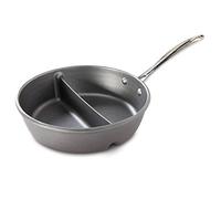 Nordic Ware 2-in-1 Divided Sauce Pan, Silver