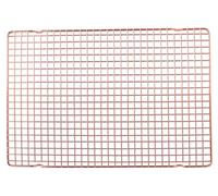 Nordic Ware 43357 Large Copper Plated Cooling Rack Non-Stick Baking Grid, Premium Kitchen Accessories to Display Sweet Treats