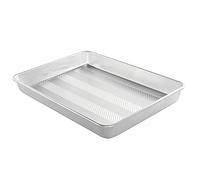Nordic Ware 44770 Prism 13" X 18" High-Sided Sheet Cake Pan, Aluminum, Metallic