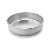 Nordic Ware 45410 Naturals Aluminum Bakeware Layer Cake Pan, Aluminium, Silver
