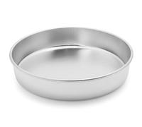 Nordic Ware 45412 Naturals Aluminum Bakeware Layer Cake Pan, Aluminium, Silver