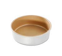 Nordic Ware 46850 Naturals Nonstick 8" Round Layer Cake Pan, Aluminium, Metallic