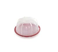 Nordic Ware 50022 Translucent Bundt Cake Keeper, BPA-Free Cake Carrier with Twist-Lock Base, Premium Baking Accessories to Serve & Store Bundt Cakes, Made in USA, Sea Glass