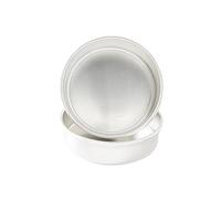 Nordic Ware 46904AMZ 9" Round Natural Aluminum Cake Pans, 2 Pack, Non-Stick