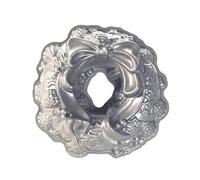 Nordic Ware Autumn Wreath Bundt Pan, Seasonal Aluminium Bundt Tin, Bundt Cake Tin with Autumnal Pattern, Premium Cake Mould Made in The USA, Colour: Bronze