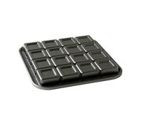 Nordic Ware Brownie Bites Cake Pan, Brownie Cake Mould Tray, Cast Aluminium Cake Tin, Muffin Tray for Brownies, Made in The USA Colour: Graphite 84624