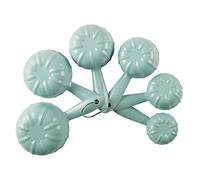 Nordic Ware Bundt Measuring Spoons, BPA-Free Plastic Measuring Cups Set, Baking Equipment Set with 6 Measuring Spoons, Made in The USA, Colour: Blue